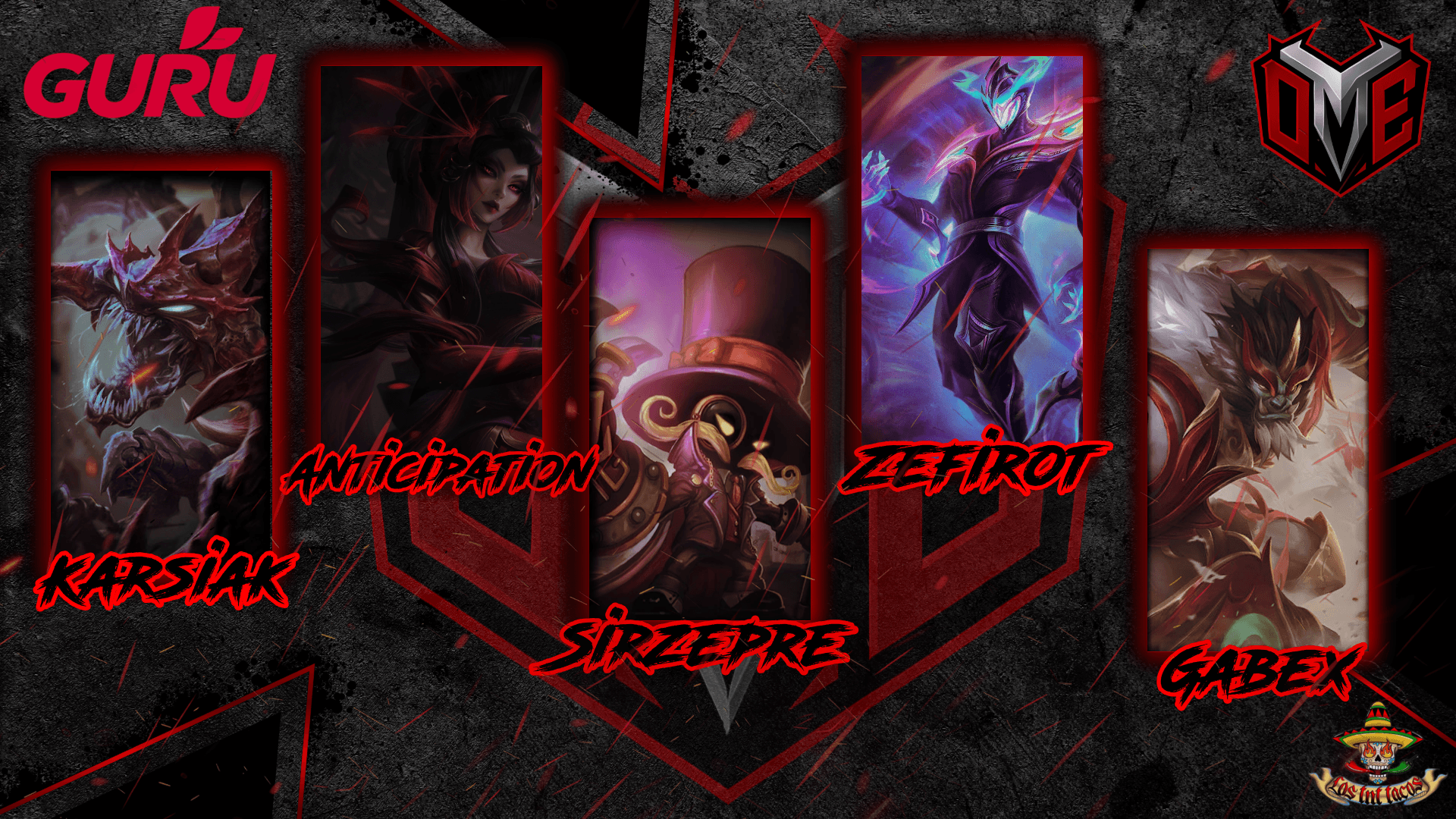 Roster DME pour la Panda LAN 2025