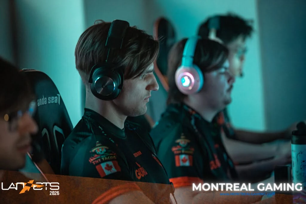 Joueurs DME concentrés en plein match